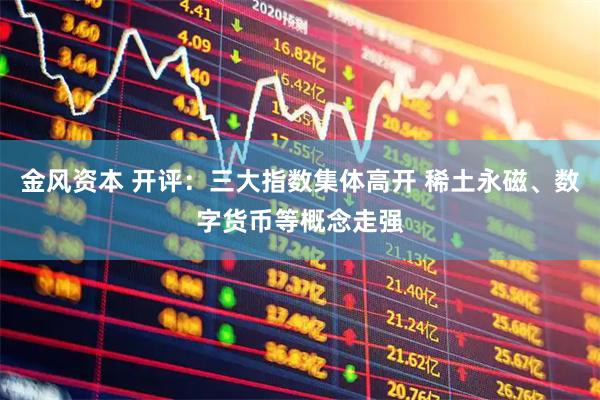 金风资本 开评：三大指数集体高开 稀土永磁、数字货币等概念走强