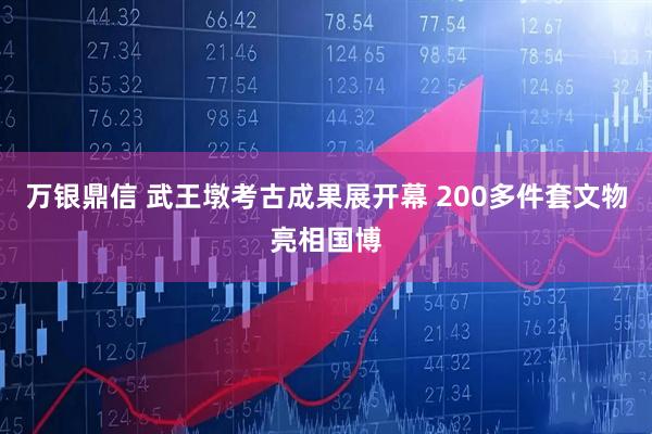 万银鼎信 武王墩考古成果展开幕 200多件套文物亮相国博